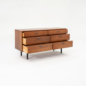1970s Six Drawer Credenza by Jack Cartwright for Founders in Walnut