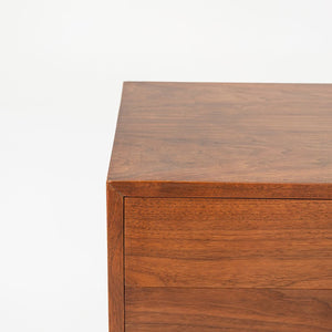 1970s Six Drawer Credenza Cabinet by Jack Cartwright for Founders in Walnut