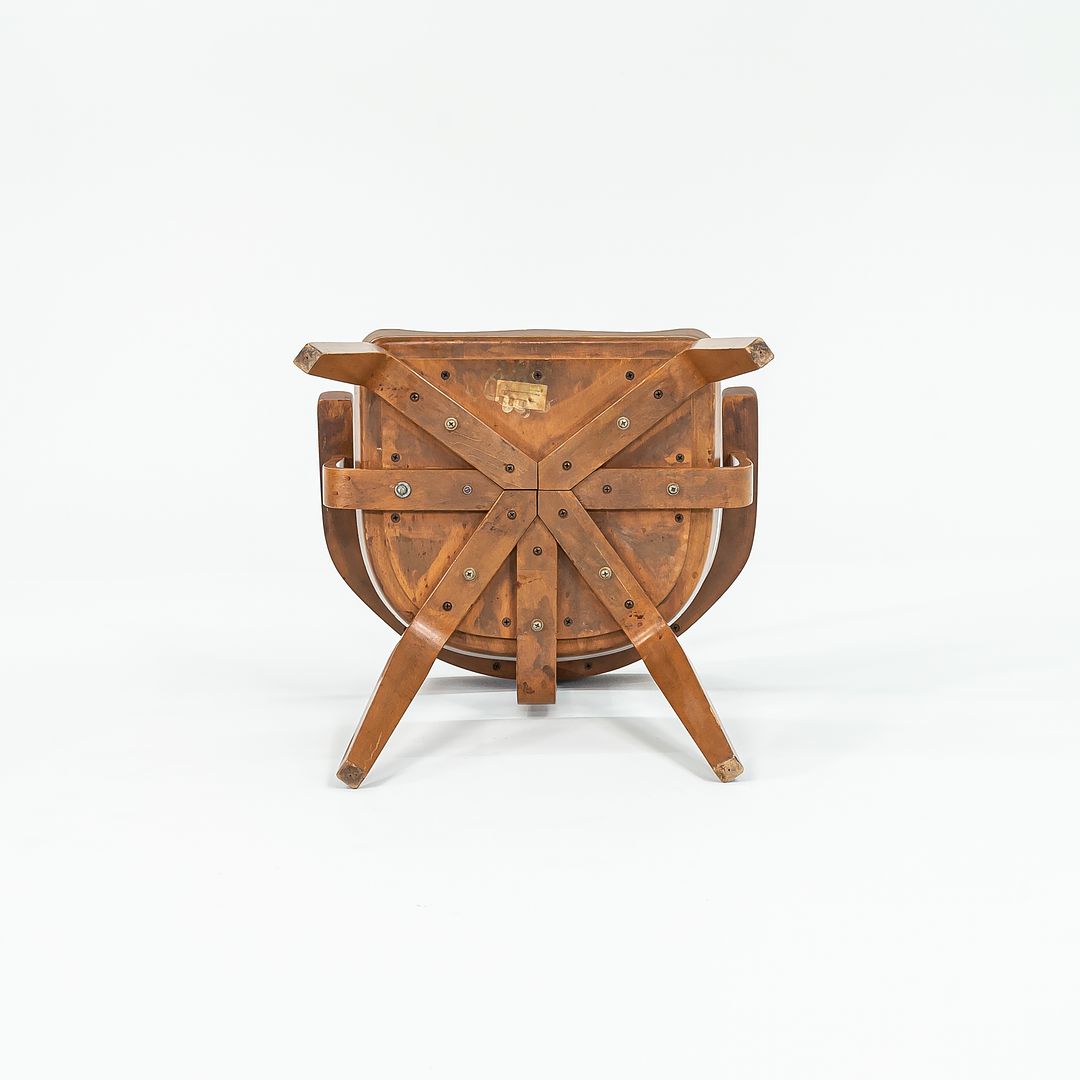 1951 W199 Dining Armchair by Walter Gropius and Ben Thompson for Thonet in Birch