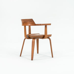 1951 W199 Dining Armchair by Walter Gropius and Ben Thompson for Thonet in Birch