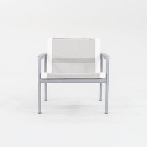 2022 1966 Lounge Chair -1966-25 by Richard Schultz for Knoll Aluminum, Powdercoat, Polyester Mesh