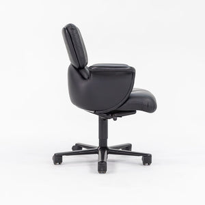 1998 Hollington Office Chair by Geoff Hollington for Herman Miller in Black Leather 2x Available