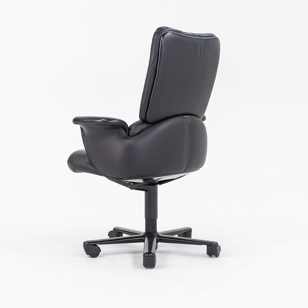 1998 Executive Chair HC 150 by Geoff Hollington for Herman Miller in Black Leather 12+ Available