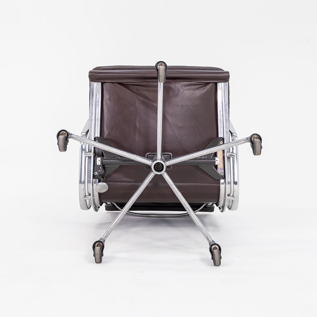 SOLD 1989 Eames Soft Pad Management Chair, Model EA418 by Ray and Charles Eames for Herman Miller in Brown Leather