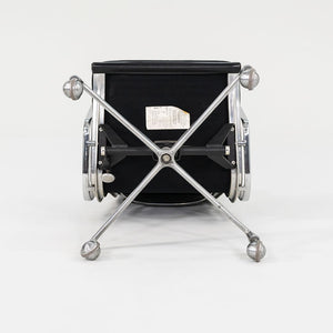 SOLD 1988 Soft Pad Executive Chair, Model EA420 by Ray and Charles Eames for Herman Miller in Black Leather