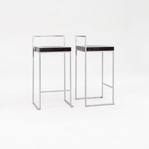 2000s Pair of Lapalma Cubo Counter Stools by Enzo Berti