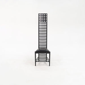 SOLD 1980s Pair of 292 Hill House 1 Dining Chairs by Charles Rennie Mackintosh