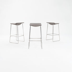 2010s Set of Three Last Minute Bar Stool by Patricia Urquiola for Viccarbe