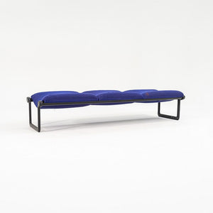 1970s Three Seat Bench by Bruce Hannah and Andrew Morrison for Knoll in Fabric