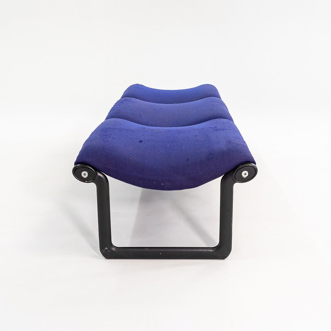 1970s Three Seat Bench by Bruce Hannah and Andrew Morrison for Knoll in Fabric