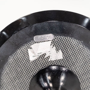 SOLD 2021 Pedestal Side Table, Model 163R by Eero Saarinen for Knoll Aluminum in Black Marble