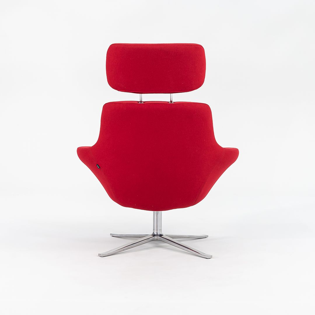 2013 Bob Swivel Chairs by Pearson Lloyd for Coalesse in Red Fabric 2x Available