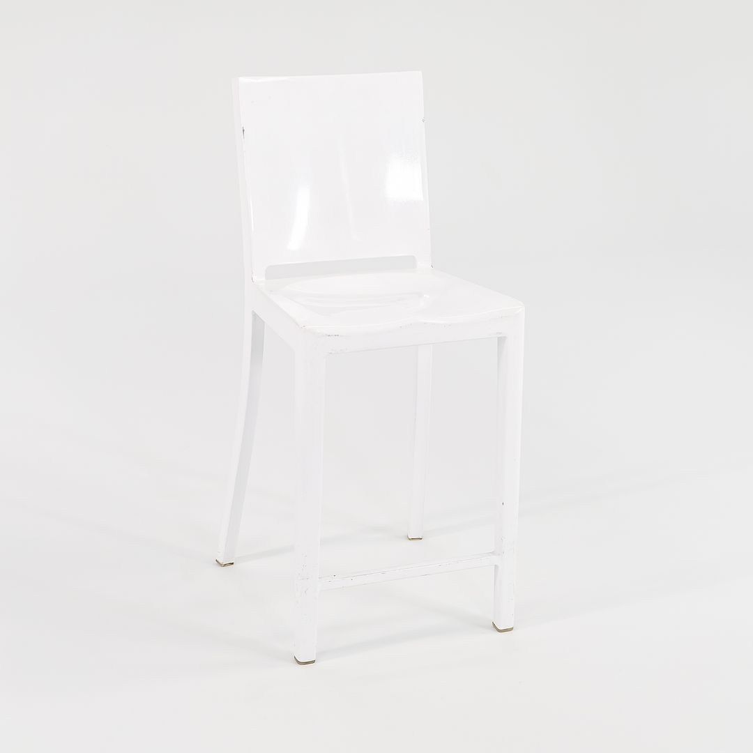 SOLD 2010s Hudson Counter Stool by Phillipe Starck for Emeco in Powder Coated Aluminum 3x Available