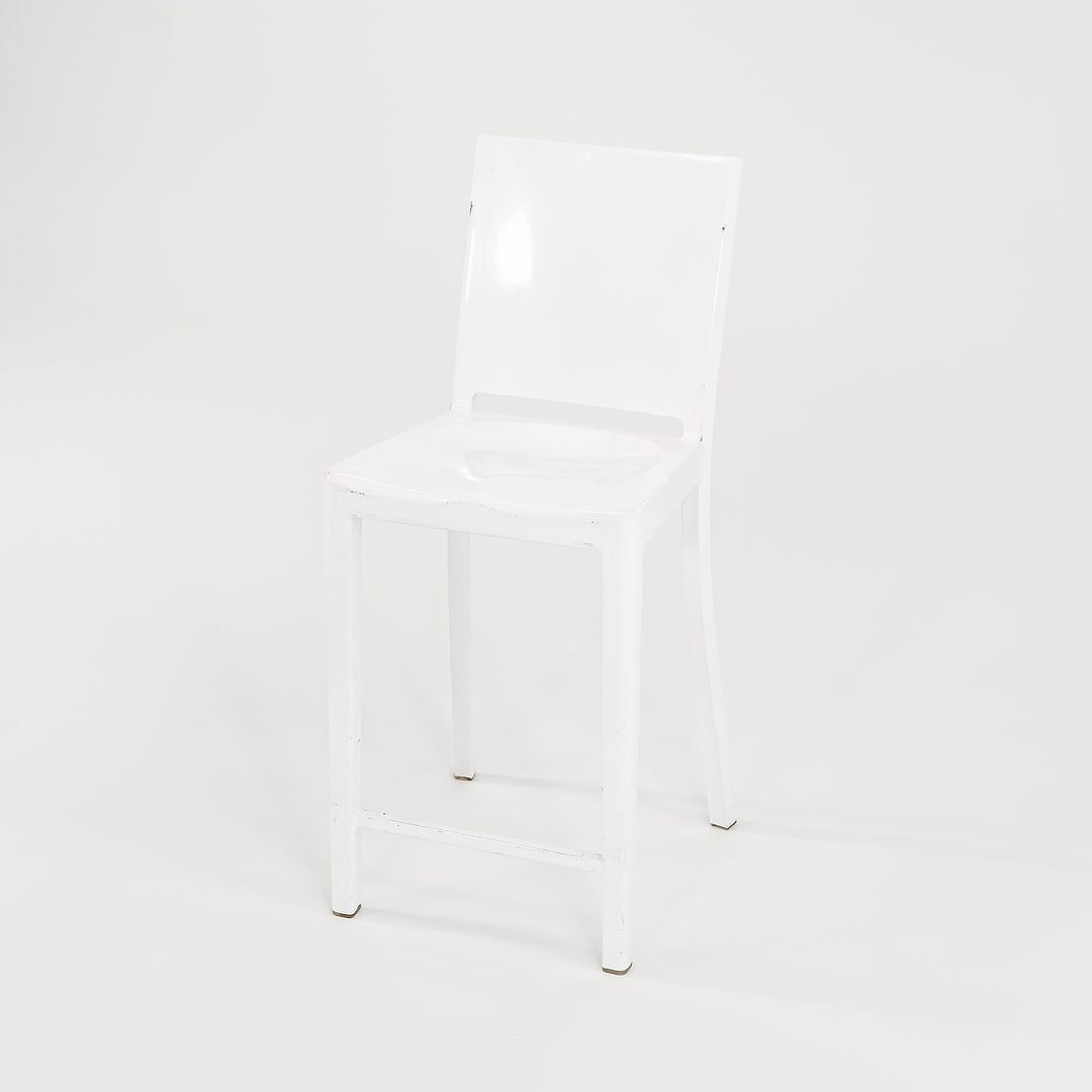 SOLD 2010s Hudson Counter Stool by Phillipe Starck for Emeco in Powder Coated Aluminum 3x Available