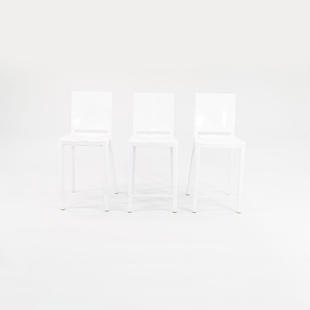 SOLD 2010s Hudson Counter Stool by Phillipe Starck for Emeco in Powder Coated Aluminum 3x Available