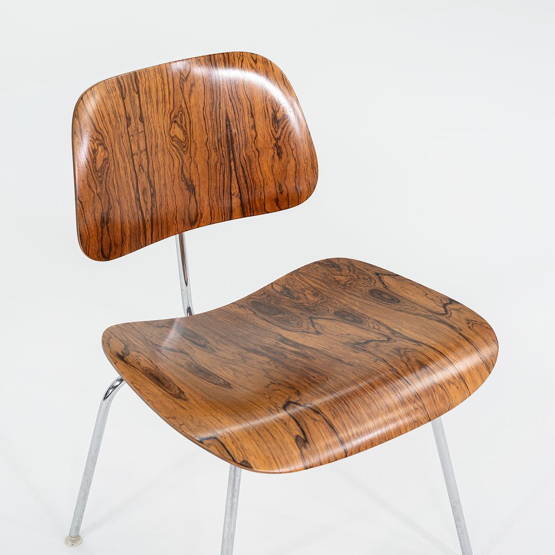 1960s Set of Ten DCM Dining Chairs by Ray and Charles Eames for Herman Miller in Brazilian Rosewood
