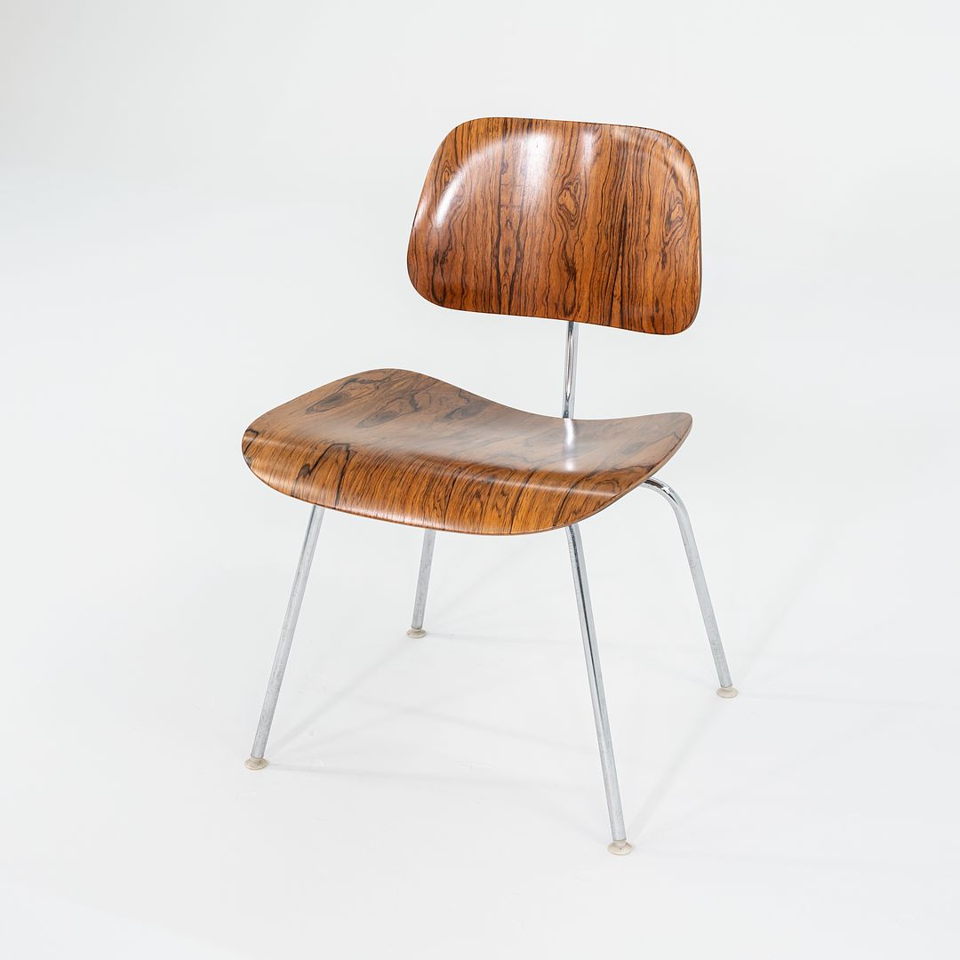 1960s Set of Ten DCM Dining Chairs by Ray and Charles Eames for Herman Miller in Brazilian Rosewood