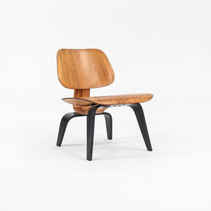 SOLD 1947 LCW Two-Tone Lounge Chair by Charles and Ray Eames for Evans Products Company / Herman Miller in Calico Ash