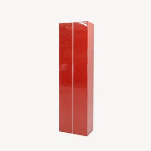 1970s Olinto 2-Door Cabinet by Kazuhide Takahama for B&B Italia with Red Lacquer