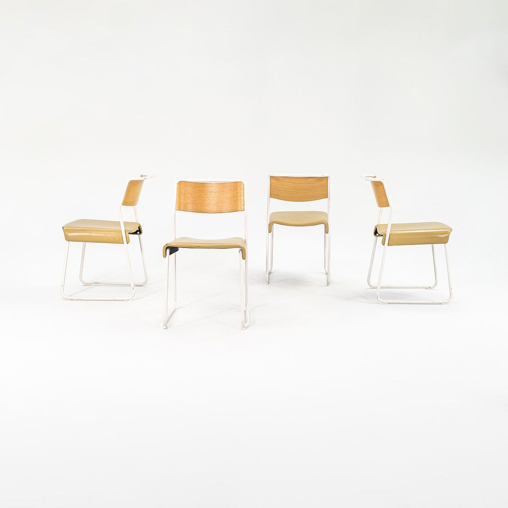 2021 Set of Four Canteen Utility Chairs by Ed Carpenter and Andre Klauser for Very Good and Proper