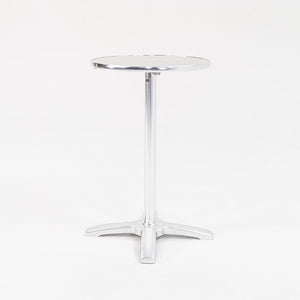 2000s Indecasa Outdoor Bar / High Table in Aluminum and Steel 37 in H 24 in D