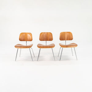SOLD 2005 DCM Chair by Ray and Charles Eames for Herman Miller in Walnut 3x Available
