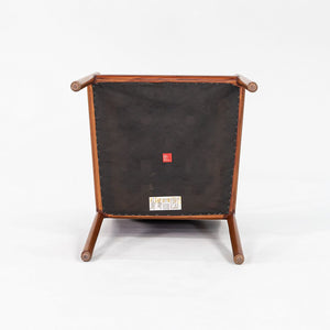 1990 Ward Bennett for Brickel Associates Medium Cherry Ash Side / Dining Chair