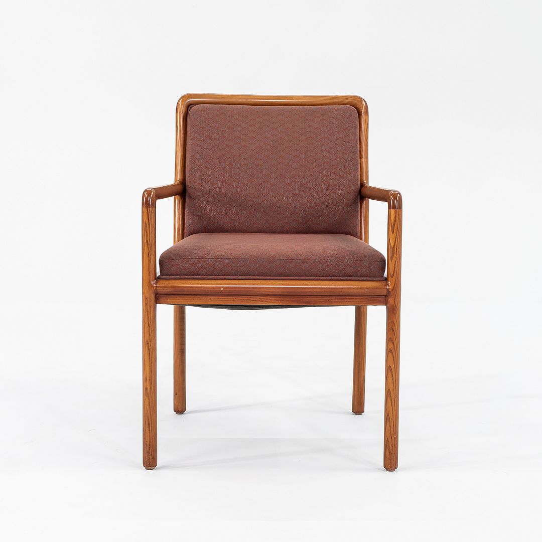 1990 Ward Bennett for Brickel Associates Medium Cherry Ash Side / Dining Chair