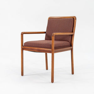1990 Ward Bennett for Brickel Associates Medium Cherry Ash Side / Dining Chair