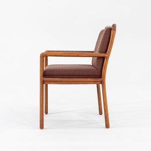 1990 Ward Bennett for Brickel Associates Medium Cherry Ash Side / Dining Chair