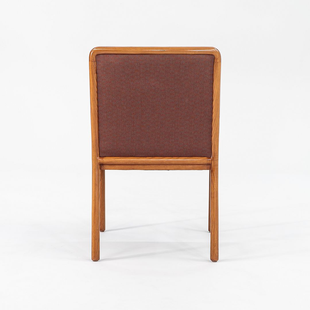 1990 Ward Bennett for Brickel Associates Medium Cherry Ash Side / Dining Chair