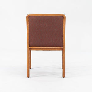 1990 Ward Bennett for Brickel Associates Medium Cherry Ash Side / Dining Chair