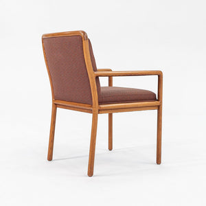 1990 Ward Bennett for Brickel Associates Medium Cherry Ash Side / Dining Chair