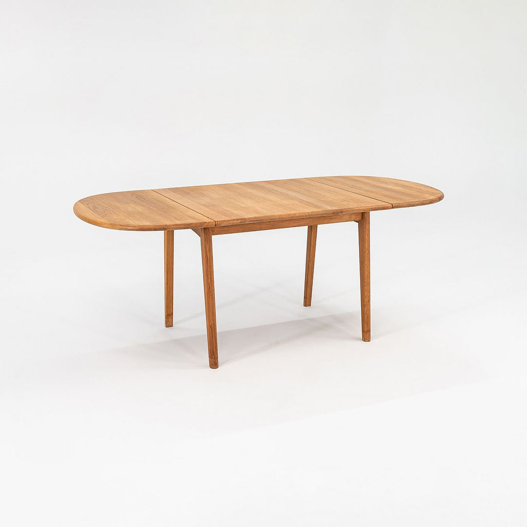 2006 Hans Wegner for Carl Hansen CH002 Drop Leaf Dining Table in Oak, 36 x 74