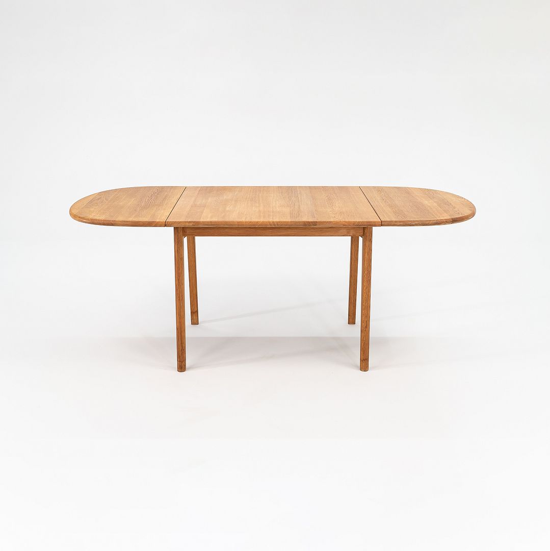 2006 Hans Wegner for Carl Hansen CH002 Drop Leaf Dining Table in Oak, 36 x 74