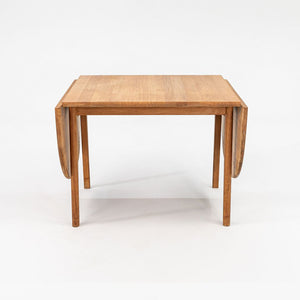 2006 Hans Wegner for Carl Hansen CH002 Drop Leaf Dining Table in Oak, 36 x 74