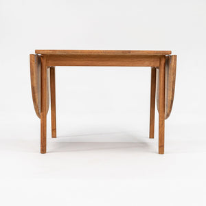 2006 Hans Wegner for Carl Hansen CH002 Drop Leaf Dining Table in Oak, 36 x 74