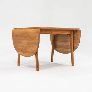 2006 Hans Wegner for Carl Hansen CH002 Drop Leaf Dining Table in Oak, 36 x 74