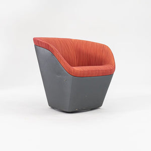 2019 Pair of Soft Swivel Chairs, Model 2010 by Jehs + Laub for Davis Furniture in Fabric and Vinyl