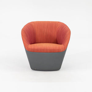 2019 Pair of Soft Swivel Chairs, Model 2010 by Jehs + Laub for Davis Furniture in Fabric and Vinyl