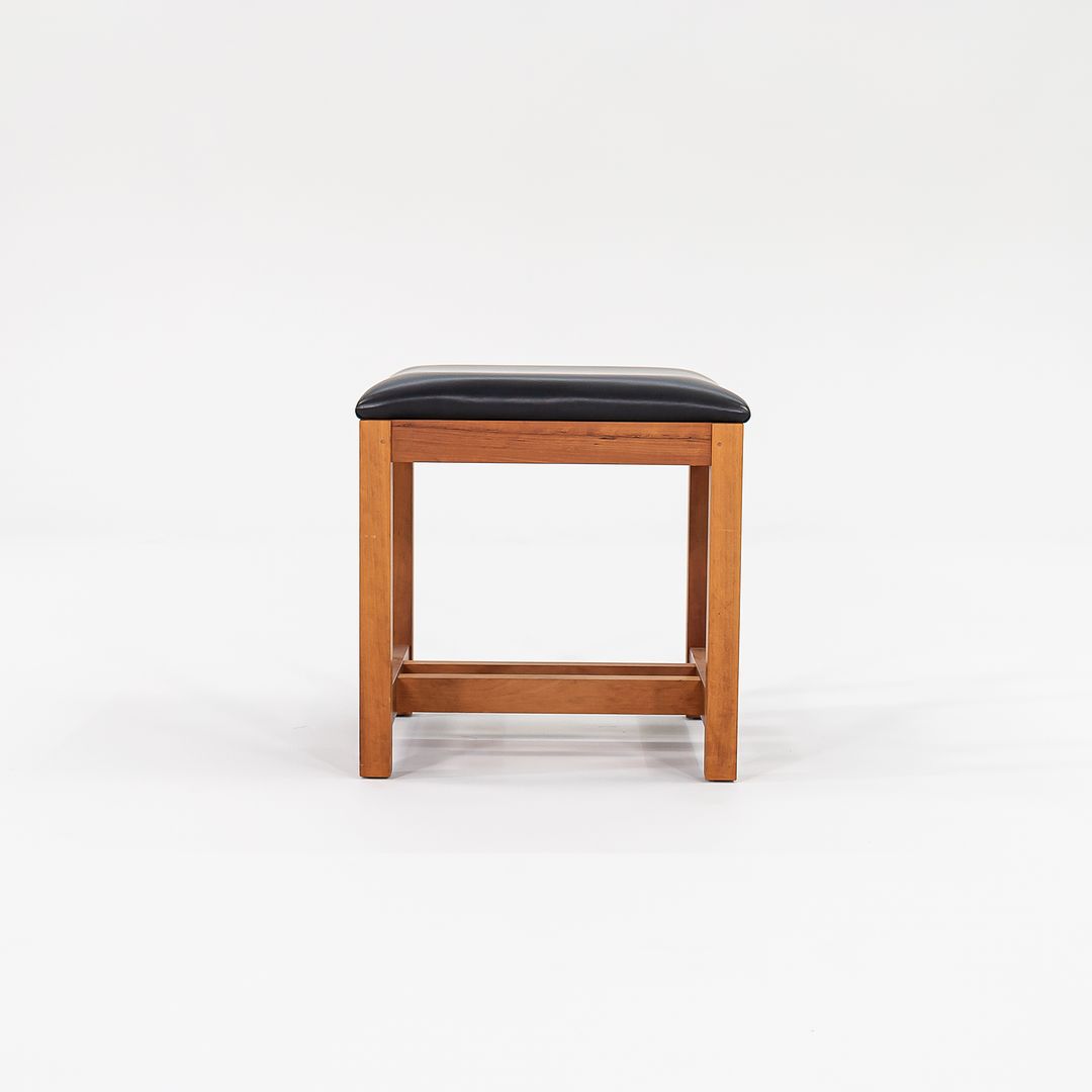 1990 Mission-Style Stool by Thomas Moser in Solid Cherry Hardwood Sets Available