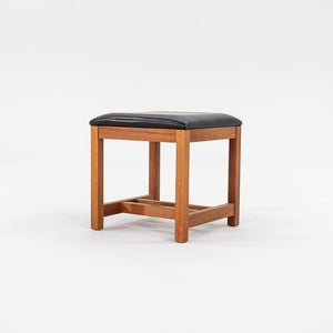 1990 Mission-Style Stool by Thomas Moser in Solid Cherry Hardwood Sets Available