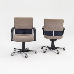 1980s Mario Bellini for Vitra Figura Office Desk Chair in Fabric 6x Available