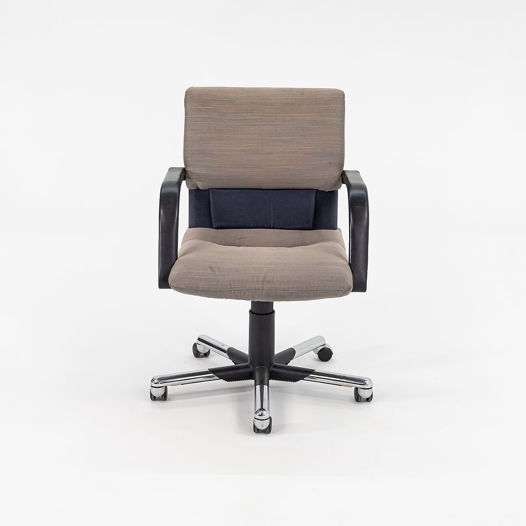1980s Mario Bellini for Vitra Figura Office Desk Chair in Fabric 6x Available