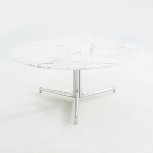 1968 T105 by Preben Fabricius and Jorgen Kastholm for Kill International in White Marble and Aluminum