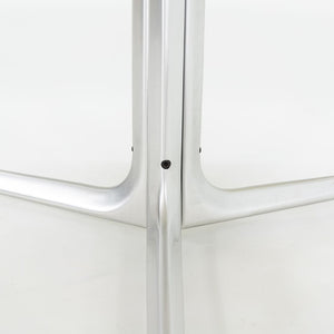 1968 T105 by Preben Fabricius and Jorgen Kastholm for Kill International in White Marble and Aluminum