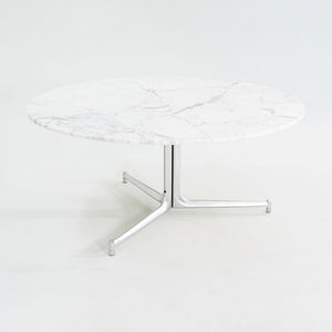 1968 T105 by Preben Fabricius and Jorgen Kastholm for Kill International in White Marble and Aluminum