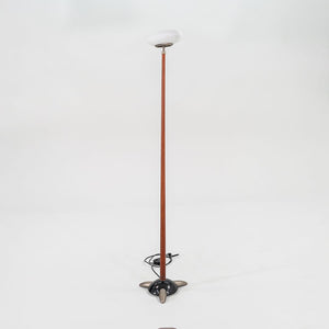 SOLD 1993 PAO Floor Lamp by Matteo Thun for Arteluce Italy in Cherry and Glass