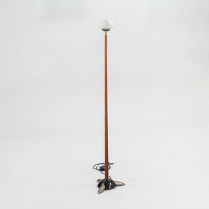 SOLD 1993 PAO Floor Lamp by Matteo Thun for Arteluce Italy in Cherry and Glass