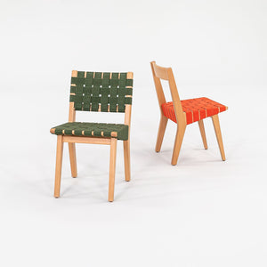 SOLD 2000s Risom Childs Chair, Model 66CS-WBRisom Childs Chair, Model 666CS by Jens Risom for Knoll Beech, Cotton, Nylon, Steel